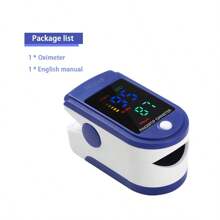 1 Pc Oximetry LED Fingertip Oximeter Heart Rate Monitor Finger Clip Blood Oxygen Saturation Pulse Monitoring Pulsometer