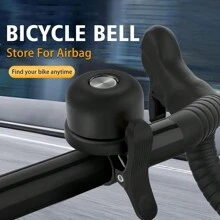 1pc Bicycle Bell AirTag Hidden Anti-Loss Tracker Anti-Theft Holder Locator Bike Bell - Multicolor - View 2
