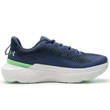 Under Armour Men's Outdoor Training Fitness Lightweight Low-Top Running Shoes 3027190-101 - Blue/green - View 2