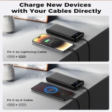 便携式充电器 20000mah 移动电源，USB-C（22.5W）快速充电电池组手机充电器适用于 iPhone 16/15/14/13 系列、Android、笔记本电脑，适用于旅行露营适用于 iPad、Android 手机、送给家人、朋友、孩子、生日、圣诞节、冬季的礼物适用于 iPad、Android 手机、送给家人、朋友、孩子、生日、圣诞节、冬季的礼物适合户外玩耍、购物、旅行、便携式电源超级快速充电、LED 电量显示、带有 USB 和 Type-C 端口的 Android 和 iPhone 设备的便携式充电器、安全稳定的聚合物锂电池。适合户外玩耍、购物、旅行、便携式电源超级快速充电、LED 电量显示、适用于带有 USB 和 Type-C 端口的 Android 和 iPhone 设备的便携式充电器、适用于 Apple iPhone、iPad、Android 手机的安全稳定的聚合物锂电池、适合家人、朋友、孩子、生日、圣诞节、冬季的礼物