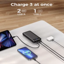 便携式充电器 20000mah 移动电源，USB-C（22.5W）快速充电电池组手机充电器适用于 iPhone 16/15/14/13 系列、Android、笔记本电脑，适用于旅行露营适用于 iPad、Android 手机、送给家人、朋友、孩子、生日、圣诞节、冬季的礼物适用于 iPad、Android 手机、送给家人、朋友、孩子、生日、圣诞节、冬季的礼物适合户外玩耍、购物、旅行、便携式电源超级快速充电、LED 电量显示、带有 USB 和 Type-C 端口的 Android 和 iPhone 设备的便携式充电器、安全稳定的聚合物锂电池。适合户外玩耍、购物、旅行、便携式电源超级快速充电、LED 电量显示、适用于带有 USB 和 Type-C 端口的 Android 和 iPhone 设备的便携式充电器、适用于 Apple iPhone、iPad、Android 手机的安全稳定的聚合物锂电池、适合家人、朋友、孩子、生日、圣诞节、冬季的礼物