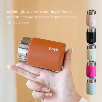 1pc 230ml Mini Insulated Mug, 316 Stainless Steel Lining, Coffee/Water/Milk Cup, Lightweight & Stylish, For Outdoor Use Or Daily Use At Home/Office Back To School Back To School