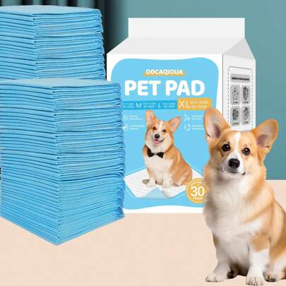Almohadilla para mascotas de 90*60cm, pañal de perro espesado para control de olores, almohadilla absorbente esencial para mascotas, almohadilla de entrenamiento desechable para cachorros, pañales