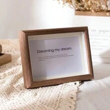 1pc Three-Dimensional Table Photo Frame, Use A Photo Frame To Beautify Your Memories, Give Gifts To Friends, Wedding Anniversary, Suitable For Desktop,Valentine's Day, Couple Photo Frame