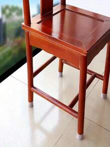 20 Pack Large Non-Slip Chair Feet Covers With Felt - Clear Silicone Floor Protectors For Restaurants, Hotels And Cafes - Multicolor - View 10