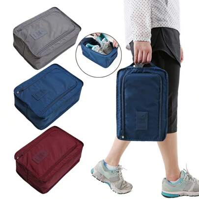 便携式鞋袋旅行收纳多功能防水折叠收纳大容量鞋袋收纳袋