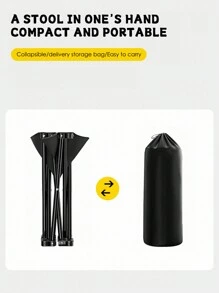 Camping Stool Camping Foot Stool Folding Stools, Portable Mini Chair Outdoor Portable Seat With Carry Bag For Hunting Fishing Hiking - Multicolor - View 8