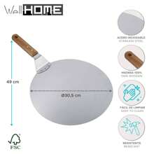 Well Home Wellhome 木柄披薩盤 Ø30.5cm24/48 小時內免費送貨 - 彩色 - 查看 2