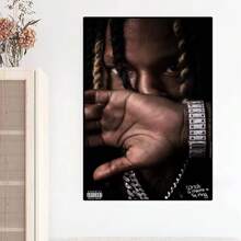 1 pezzo di poster e quadro d'arte da parete, senza cornice, con stampa e dipinto famoso di rapper, adatto per camere da letto e soggiorni di stile pop - Multicolore - Visualizzare 20