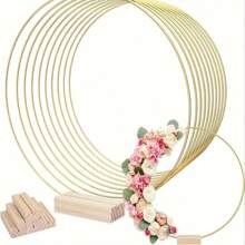 1PC,Ferrous Metal Garland, DIY Metal Garland, Suitable For DIY Flower Garland Decoration, Wedding Table Decoration, Dreamcatcher/Wall Decoration