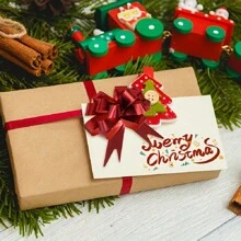 16pcs Large Christmas Pull Bows 8 Colors Ribbon Bows Perfect For Gift Box And Bag Wrapping, Basket Decoration, Christmas Tree Decor, Weddings, Birthdays Parties, Thanksgiving, New Year, Valentine's Day, Mother's Day, Father's Day Valentine's Day - Mixed Colors - View 10