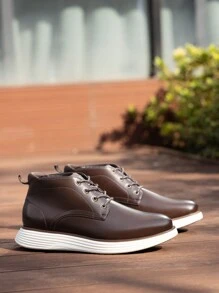 Men's Mid-Top Stylish Casual  Dress Chukka Boots