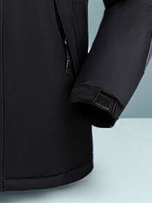 Herren Lässig Outdoor Sport Warme Kapuzen Winddichte Wasserdichte Softshell Jacke für Herbst/Winter