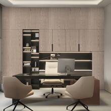 1 Roll Modern Imitation Wood Grain Self-Adhesive Wallpaper, Removable And Reusable, Easy Installation, Heat Resistant, Waterproof And Moisture-Proof PET Material Wallpaper For Home Decor, Sizes 40/60/80*300/500/1000cm, Suitable For Living Room, Dining Room, Bedroom, Kitchen, Office Walls, As Well As Desks, Cabinets, Wardrobe, Countertop Furniture Renewal - Multicolor - View 4