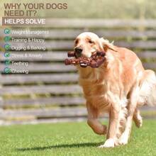 1 件耐用大猩猩咀嚼玩具，适合中型和大型犬，100% 尼龙，持久耐用的咀嚼玩具，适合喜欢咀嚼的狗狗 - 彩色 - 查看 8