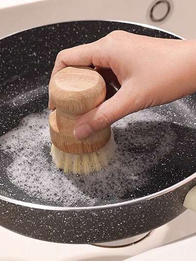 1pc/2pcs Pot Brush Cleaning Scrub Brush For Dishes Cleaning And Decontamination