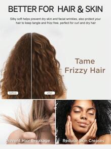 1pc Satin Fitted Sheet, Mattress Cover, Luxuriously Mattress Protector, Ultra Soft And Breathable Protector Cover, Fits King, Twin, Full, Queen Size Bed, With Deep Pocket, Silky Smooth, Anti-Wrinkle, Machine Washable