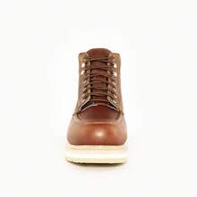 Botas Hombre Trabajo Seguridad Industrial Tipo Americano Acm - Café - Ver 4