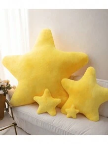 星形枕头，装饰性星形抱枕，柔软的星形毛绒玩具，可爱的房间装饰，卧室家居装饰，毛绒星形枕头，节日礼物，儿童玩具 - 彩色 - 查看 10