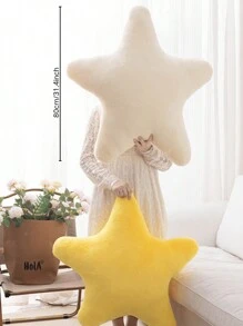 星形枕头，装饰性星形抱枕，柔软的星形毛绒玩具，可爱的房间装饰，卧室家居装饰，毛绒星形枕头，节日礼物，儿童玩具 - 彩色 - 查看 6