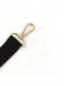 5pcs Gold-Tone Metal Accessory Kit - Chain Links Lobster Clasp Keychain Swivel Hook Oval Ring Spring Clasp For DIY Crafts & Wallet Making - Gold - View 2