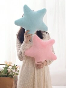 星形枕头，装饰性星形抱枕，柔软的星形毛绒玩具，可爱的房间装饰，卧室家居装饰，毛绒星形枕头，节日礼物，儿童玩具 - 彩色 - 查看 5