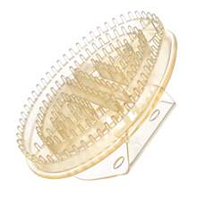 1 szt./2 szt. Szczotka do masażu całego ciała Meridian, narzędzie do relaksującego masażu ciała, wielofunkcyjny masażer akupresurowy, stymuluje krążenie krwi i zapewnia komfort ciała, włosy, akcesoria do włosów, pielęgnacja włosów, szkoła, powrót do szkoły, podróże, niezbędne rzeczy w podróży, niezbędne rzeczy w domu, spa, narzędzie do masażu, masaż, masażer, spa - Przezroczysty - Zobacz 10