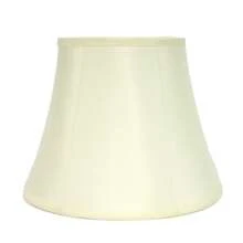 1pcs 33cm/13inch Fabric Lampshade Warm White Lampshade For Desk Lamps, Pendant Lamps, Floor Lamps, Lampshade Replacement - 白色 - 查看 1
