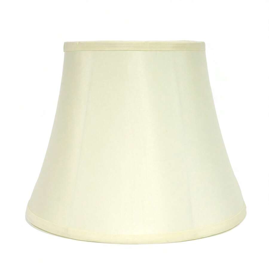 1pcs 33cm/13inch Fabric Lampshade Warm White Lampshade For Desk Lamps, Pendant Lamps, Floor Lamps, Lampshade Replacement - 白色 - 查看 1
