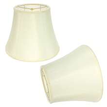 1pcs 33cm/13inch Fabric Lampshade Warm White Lampshade For Desk Lamps, Pendant Lamps, Floor Lamps, Lampshade Replacement - 白色 - 查看 4