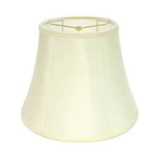 1pcs 33cm/13inch Fabric Lampshade Warm White Lampshade For Desk Lamps, Pendant Lamps, Floor Lamps, Lampshade Replacement - 白色 - 查看 3