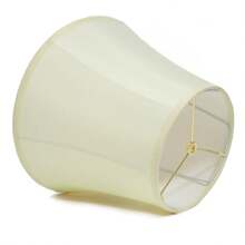 1pcs 33cm/13inch Fabric Lampshade Warm White Lampshade For Desk Lamps, Pendant Lamps, Floor Lamps, Lampshade Replacement - 白色 - 查看 5