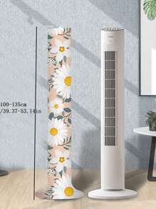 1 pièce Housse de protection ronde de luxe pour ventilateur anti-poussière. Abat-jour universel de ventilateur en soie de lait élastique pour housse de canapé