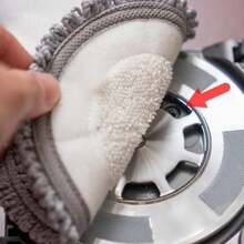 6Pcs Replacement Mop Pads Rags For A9 Steam Cloth Vacuum Cleaner Robot Mopping Machine Cleaning Spare Parts - Grey - View 5