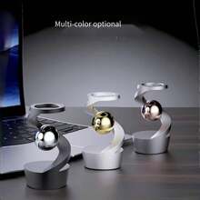 Fashion Desktop Magnetic Levitation Spinning Top Decor, Rotational Creative Fidget Toy, Stress Relief Gift - Multicolor - View 1