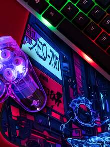 Gaming Mouse Pad For Desktop With Stitched Edge And Various Anime AI Prints - 滑鼠墊4608 - 查看 3