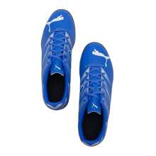 Puma ATTACANTO TT Football Shoes, Traction & Shock-Absorbing, Men, Daily Use, Match, Training 107478-09 - Blue-puma White - View 4