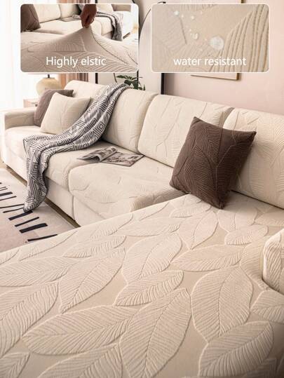 1 pezzo Copridivano elasticizzato, antiscivolo, impermeabile, con copertura completa, in tessuto spesso, adatto per tutte le stagioni, lavabile, anti-polvere, adatto per animali domestici, protettore per mobili, adatto per camera da letto, ufficio, soggiorno, divano a L e da 1/2/3/4 posti, morbido, caldo, spesso
