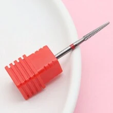 新款热销美甲钻头，硬化合金美甲锉头，适用于美甲抛光工具，2.35mm 适用于大多数钻头，钨钢材质（C、M、F、XF） - 彩色 - 查看 11
