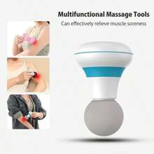 6-Mode Powerful Handheld Muscle Massage Device, Personal Mini Electric Massager For Neck, Shoulder, Back, Body Massage, Christmas Gift, Back To School - Multicolor - View 4