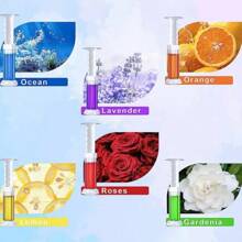 10pcs Assorted Color Toilet Aromatic Therapy Gel, Floral Toilet Fragrance Cleaner & Deodorizer, Long Lasting Solid - Random Color - View 5