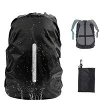 1pc Waterproof Rain Cover With Reflective Straps (18L-25L), With 2 Adjustable Non-Slip Buckle Straps, Rain, Snow, Dust Cover