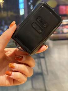 1 Pc 4 Buttons TPU Car Smart Key Case Cover, Fit For Renault Captur Koleos Kadjar Arkana Megane Duster Sandero Accessories, Practical And Convenient - Multicolor - View 3