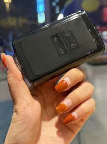 1 Pc 4 Buttons TPU Car Smart Key Case Cover, Fit For Renault Captur Koleos Kadjar Arkana Megane Duster Sandero Accessories, Practical And Convenient - Multicolor - View 4