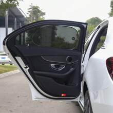 4X Car Side Window Sun Shade Cover Blind Mesh Max UV Protection With 8 Suction Cup, 65*38CM - Black - View 3