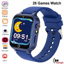 1pc Children's Watch With Camera, Video Recording, Flashlight, Music Playing, Game Functions. Non-cellular Version, Ideal Gift For Students, Boys & Girls On Christmas, Birthday