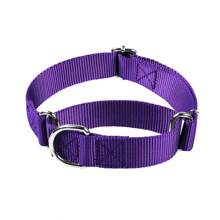 狗颈绳，适合户外散步，可调节狗颈绳，坚固的马丁格尔尼龙狗项圈，可调节柔软小狗宠物项圈，适用于小型大型犬训练控制，防止滑落 - 彩色 - 查看 23