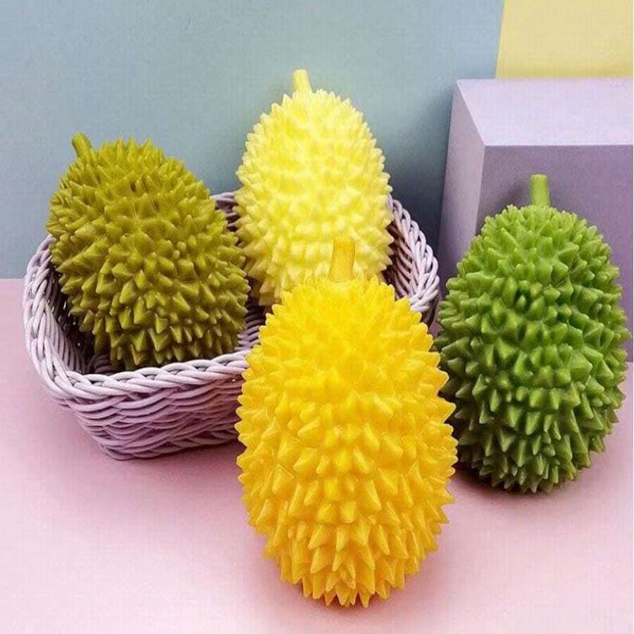 仿真榴莲减压小玩意柔软有趣的减压球新奇玩具 - 彩色 - 查看 1