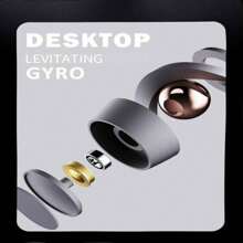 Fashion Desktop Magnetic Levitation Spinning Top Decor, Rotational Creative Fidget Toy, Stress Relief Gift - Multicolor - View 3