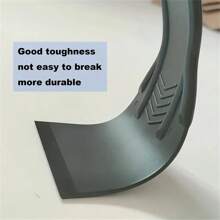 6pcs/Set Durable Plastic Scrapers 6-Pack Wall Spackle Putty Knife For Wallpaper Removal, Plastering, And Hole Filling Shovel Snow - Black - View 8